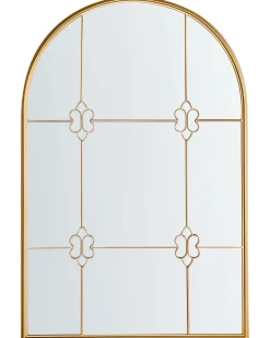Outlet Beliani Specchio THULAY 65 cm 99 cm Oro
