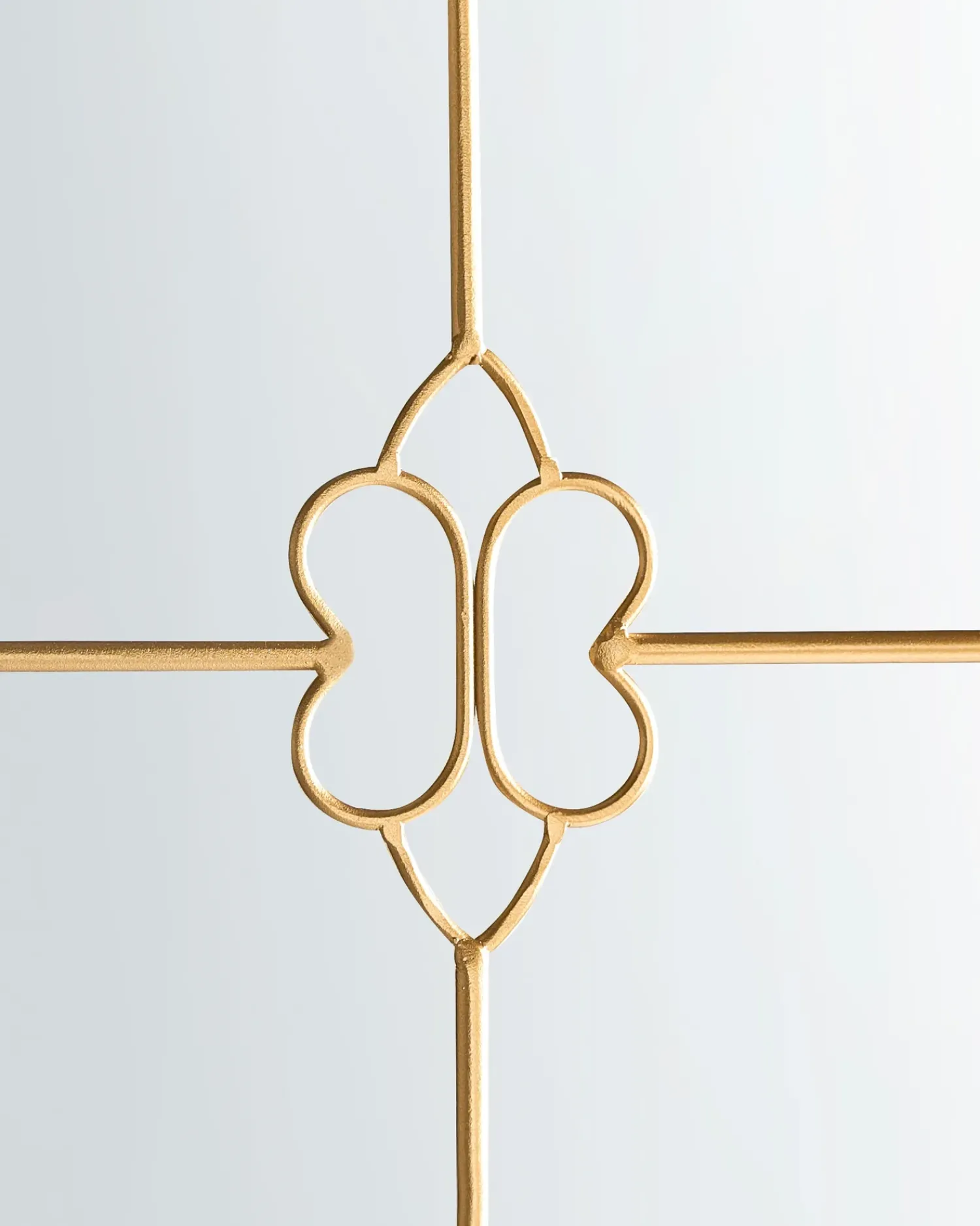 Outlet Beliani Specchio THULAY 65 cm 99 cm Oro