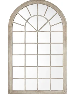 Best Beliani Specchio TREVOL 77 cm 130 cm Metallo Beige