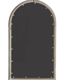 Best Beliani Specchio TREVOL 77 cm 130 cm Metallo Beige