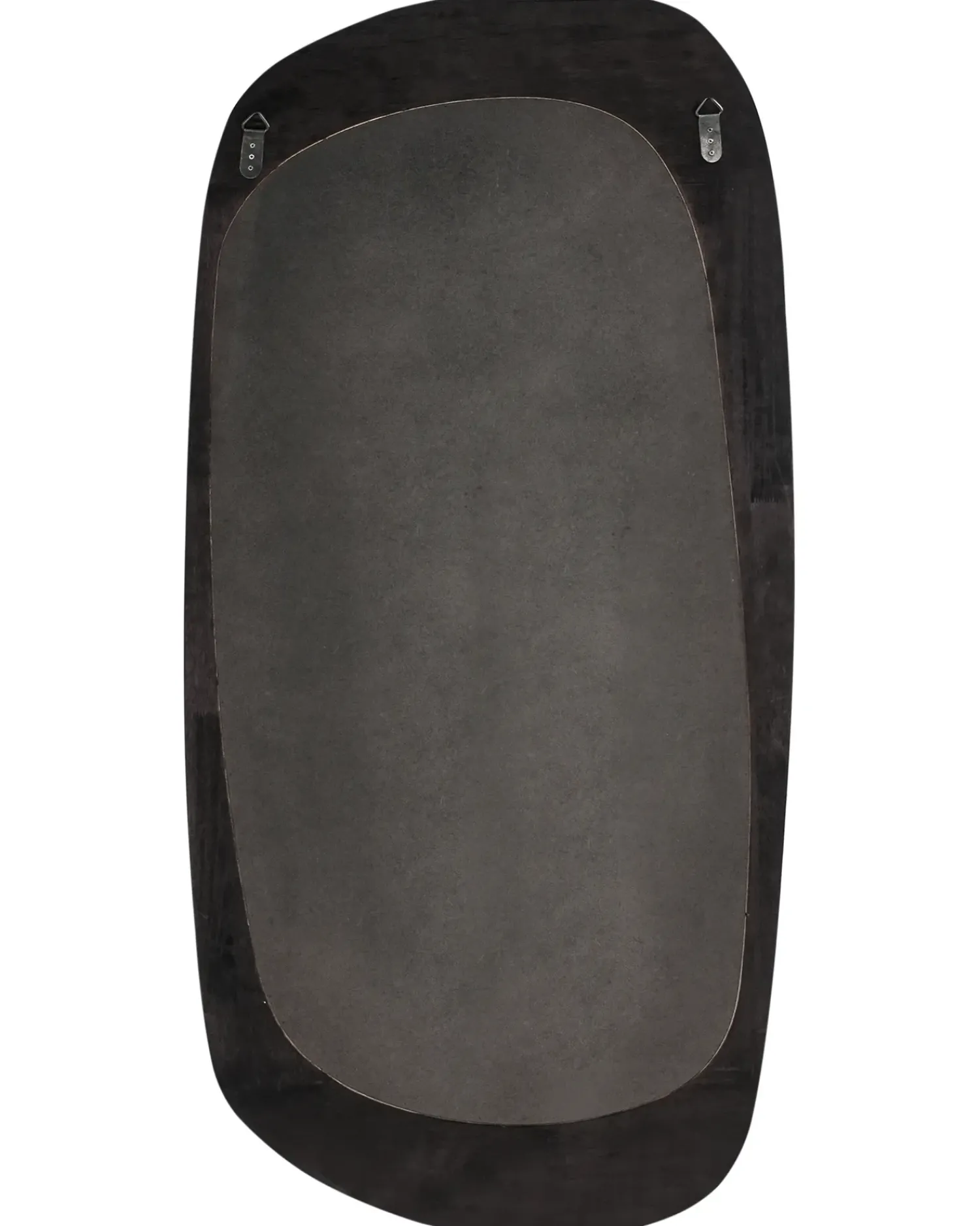 New Beliani Specchio TRIZAY 57 cm 120 cm Legno Marrone