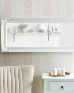 Sale Beliani Specchio VARS 51 cm 141 cm Bianco
