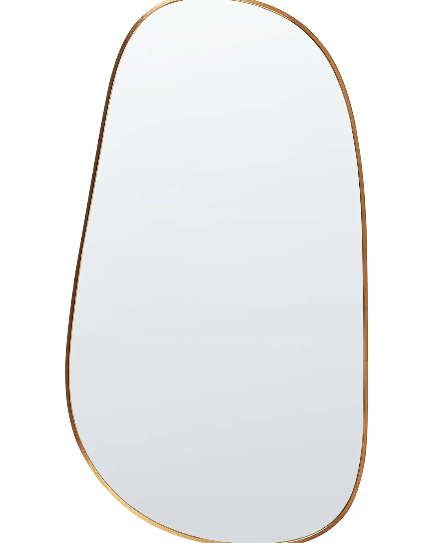 Hot Beliani Specchio VERNAIS 60 cm 110 cm Metallo Oro