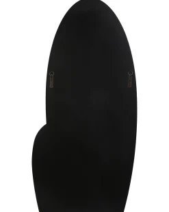 Beliani Specchio VIERZON 58 cm 120 cm Nero