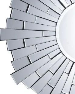 Hot Beliani Specchio VIRE 70 cm 70 cm Argento