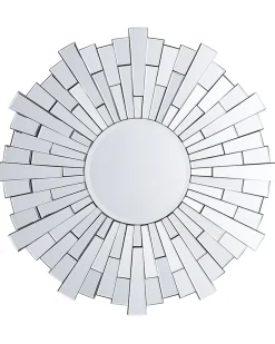 Hot Beliani Specchio VIRE 70 cm 70 cm Argento