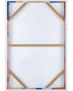 Best Beliani Stampa su tela BITETTO Motivo femminile 63 x 99 cm Multicolore Marrone Multicolore