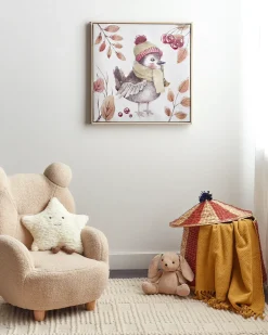 Sale Beliani Stampa su tela CASTRO Motivo animale 63 x 63 cm Multicolore