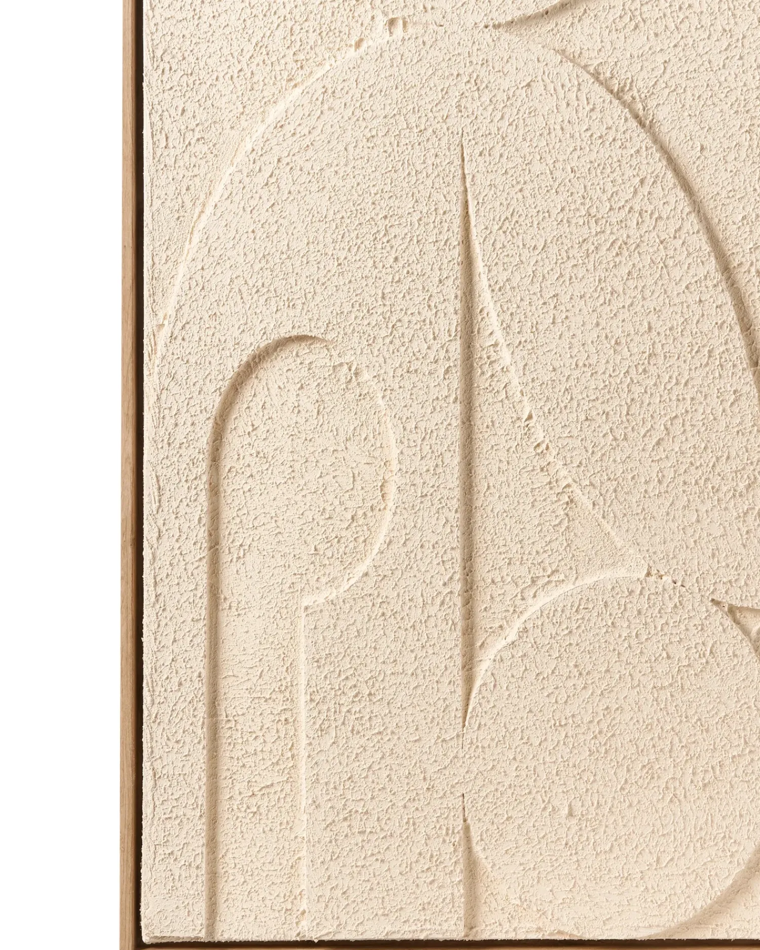 Best Beliani Stampa su tela COLERAINE Motivo astratto Beige
