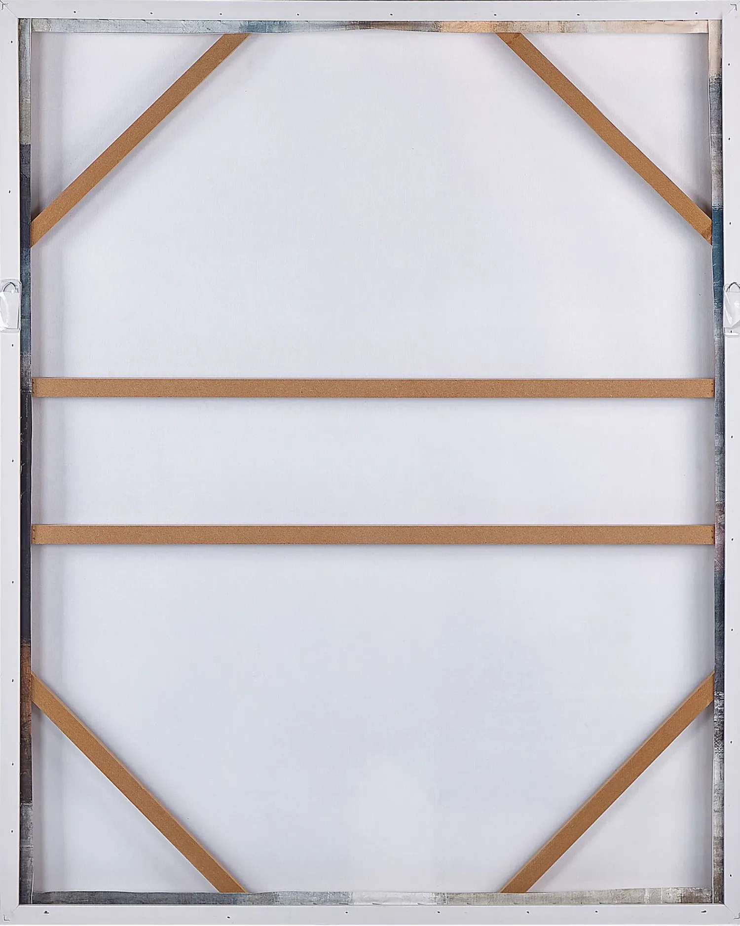 Sale Beliani Stampa su tela PULSANO Motivo astratto 83 x 103 cm Multicolore