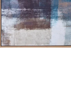 Sale Beliani Stampa su tela PULSANO Motivo astratto 83 x 103 cm Multicolore