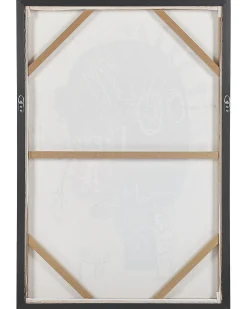 Best Beliani Stampa su tela TREPPIO Motivo astratto 63 x 99 cm Blu Beige Blu
