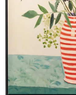 Discount Beliani Stampa su tela WEXFORD Motivo floreale Multicolore