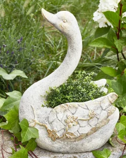 Discount Beliani Statua da giardino GRUFFY Bianco Bianco Rame