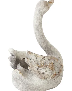 Discount Beliani Statua da giardino GRUFFY Bianco Bianco Rame