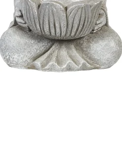 Beliani Statua da giardino MONTCEL Grigio