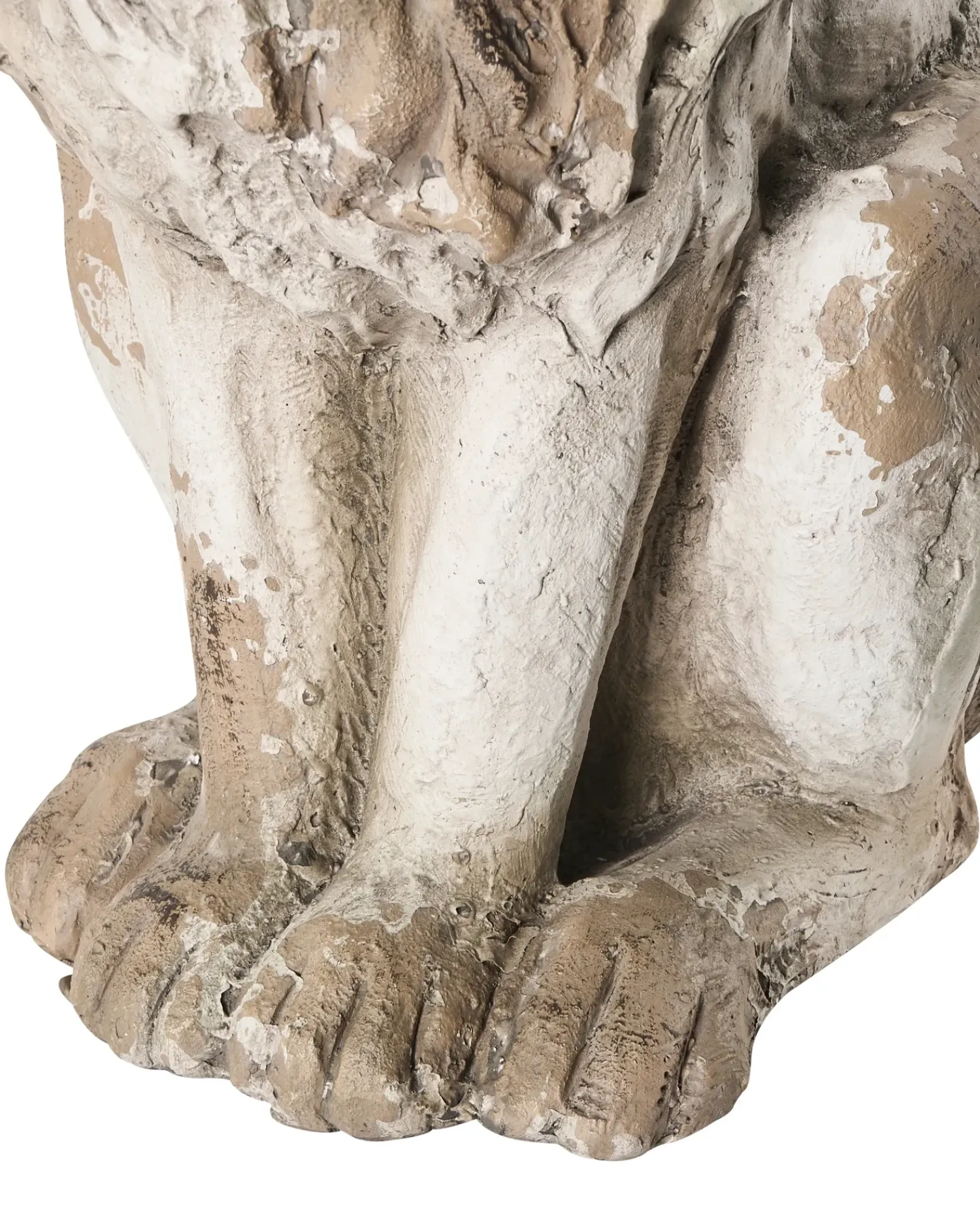 Online Beliani Statua da giardino NEIVE Lepre Beige Bianco Beige