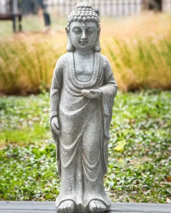 New Beliani Statua da giardino THOIRY Grigio