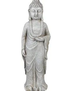 New Beliani Statua da giardino THOIRY Grigio