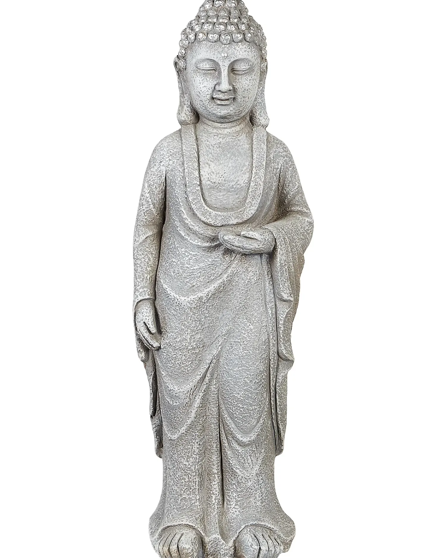 New Beliani Statua da giardino THOIRY Grigio