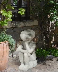 Sale Beliani Statuetta da giardino FRIA Grigio