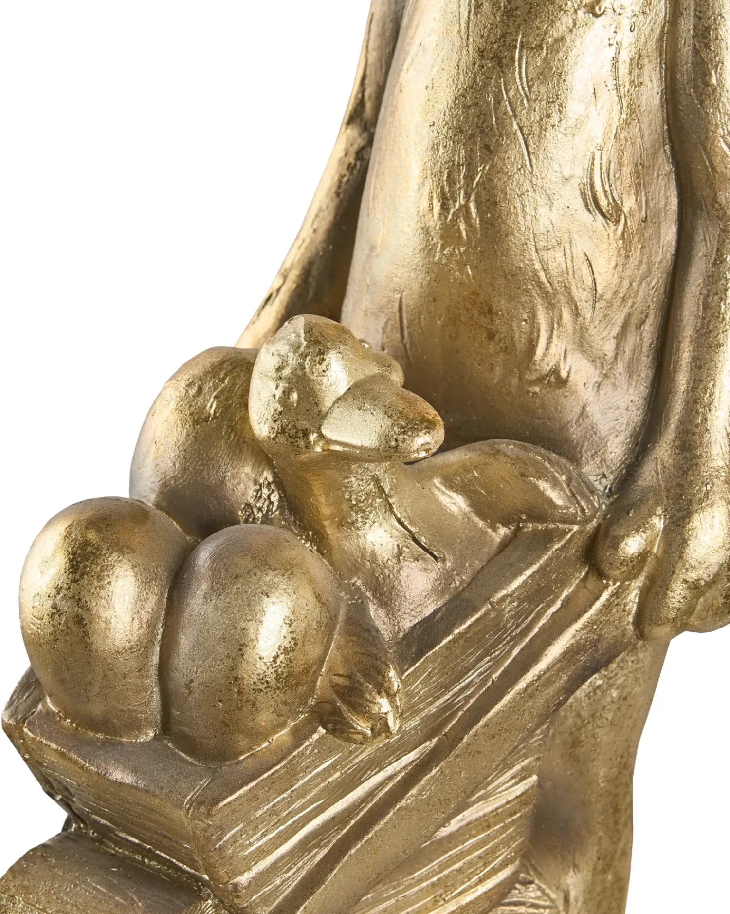 Online Beliani Statuetta da giardino SKAMBY Coniglio Oro