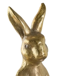 Online Beliani Statuetta da giardino SKAMBY Coniglio Oro
