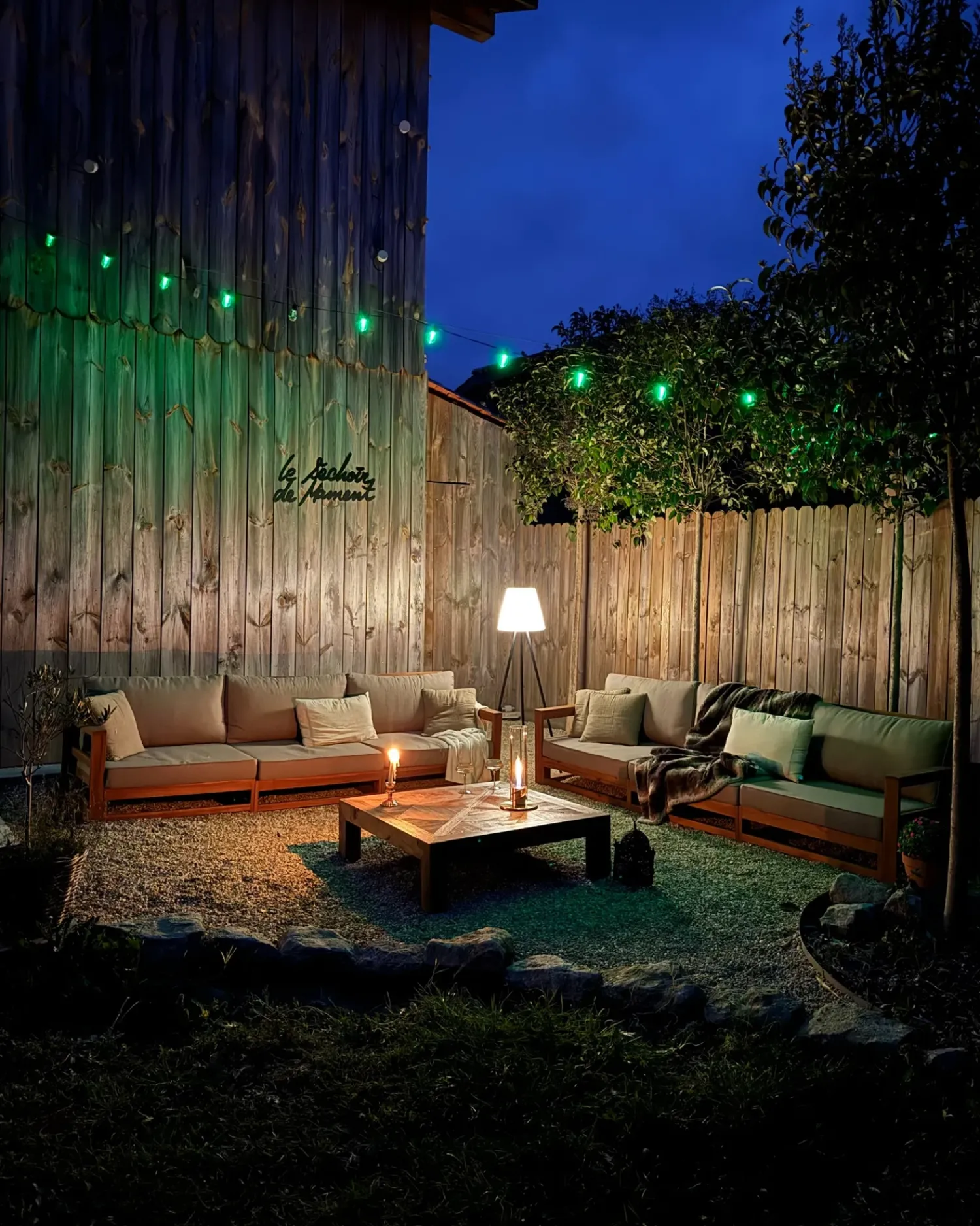 Hot Beliani Stringa di luci LED per esterni ITILLEQ con App Multicolore Nero Multicolore