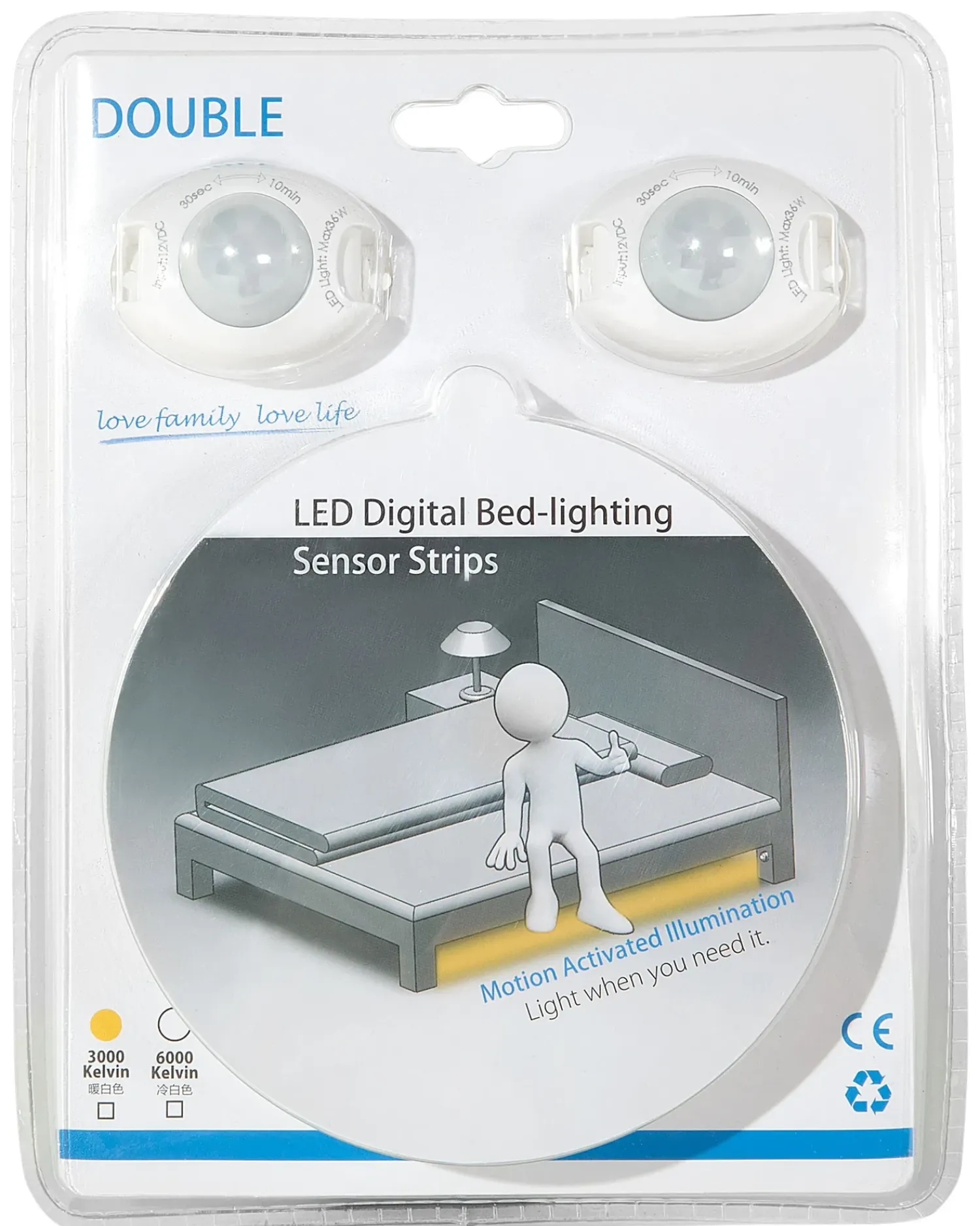 Best Beliani Striscia LED ATRATO 240 cm con sensore di movimento Bianco