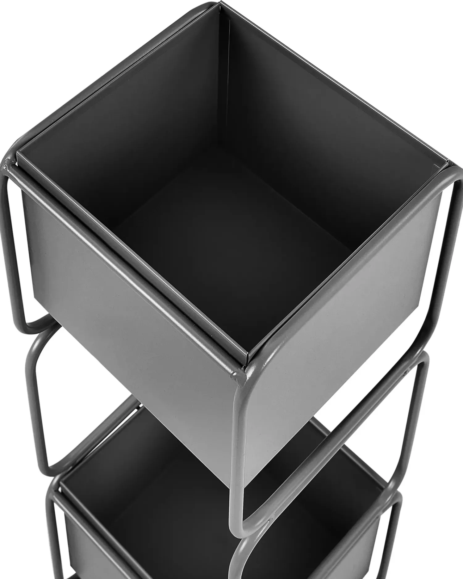 Sale Beliani Supporto per vasi COTINUS Metallo 20 cm Nero