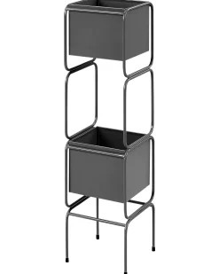 Sale Beliani Supporto per vasi COTINUS Metallo 20 cm Nero