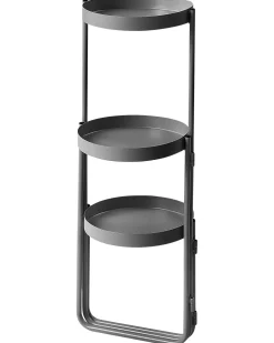 Outlet Beliani Supporto per vasi FRAGARIA Metallo 42 cm Nero