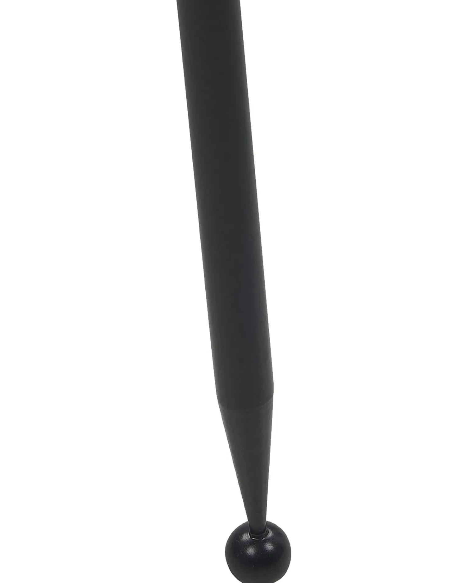 Beliani Supporto per vasi LEIKA Metallo 29 cm Nero