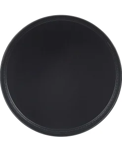 Beliani Supporto per vasi LEIKA Metallo 29 cm Nero