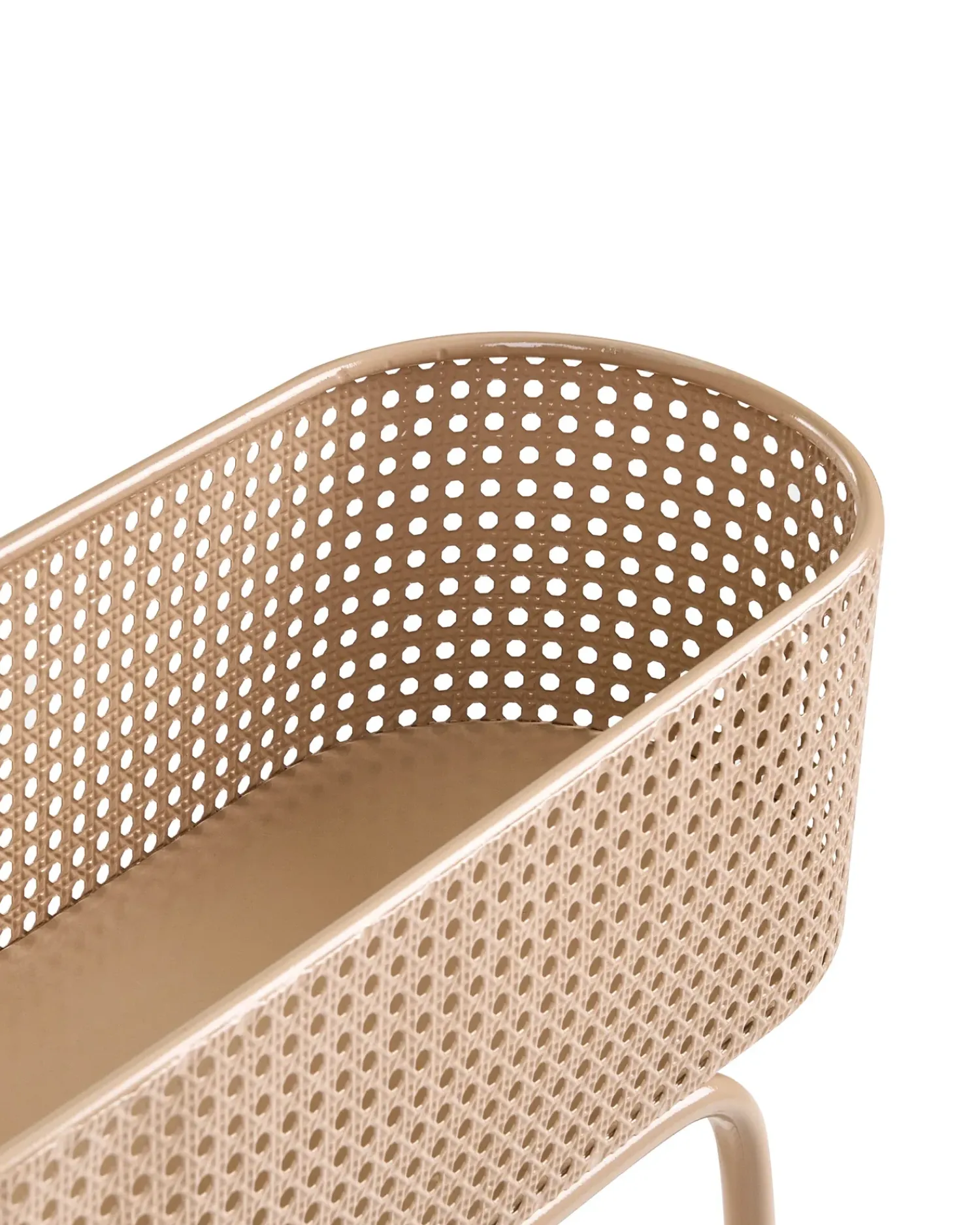 Best Beliani Supporto per vasi LINNAEA Metallo 60 cm Beige