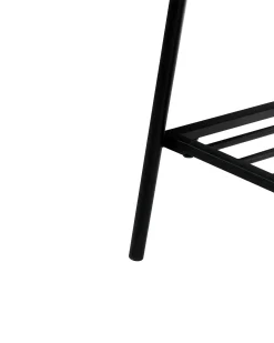 Outlet Beliani Supporto per vasi LINNAEA Metallo 60 cm Nero