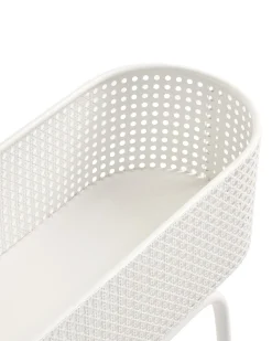 Clearance Beliani Supporto per vasi LINNAEA Metallo 60 cm Bianco