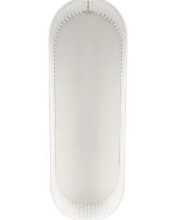 Clearance Beliani Supporto per vasi LINNAEA Metallo 60 cm Bianco