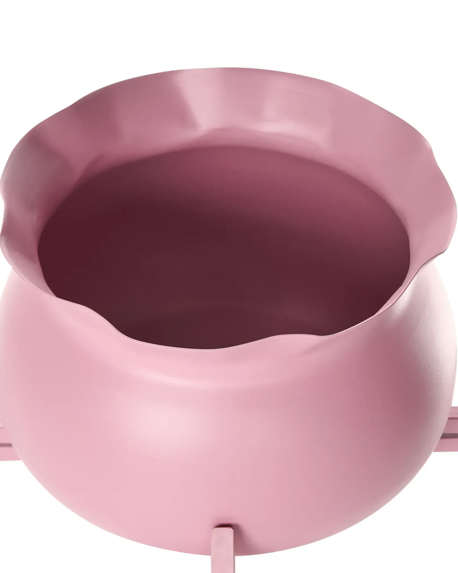 Online Beliani Supporto per vasi MOKUREN Metallo 25 cm Rosa