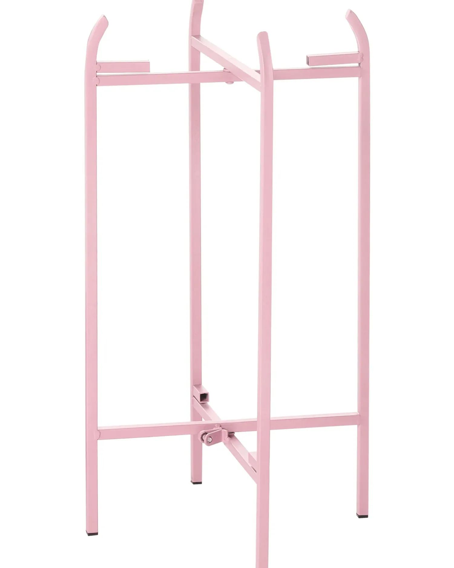Online Beliani Supporto per vasi MOKUREN Metallo 25 cm Rosa