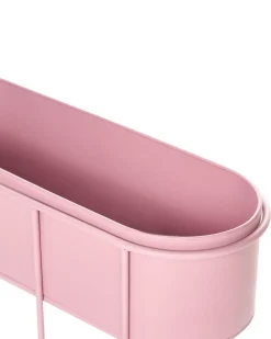 Outlet Beliani Supporto per vasi SUMIRE Metallo 64 cm Rosa