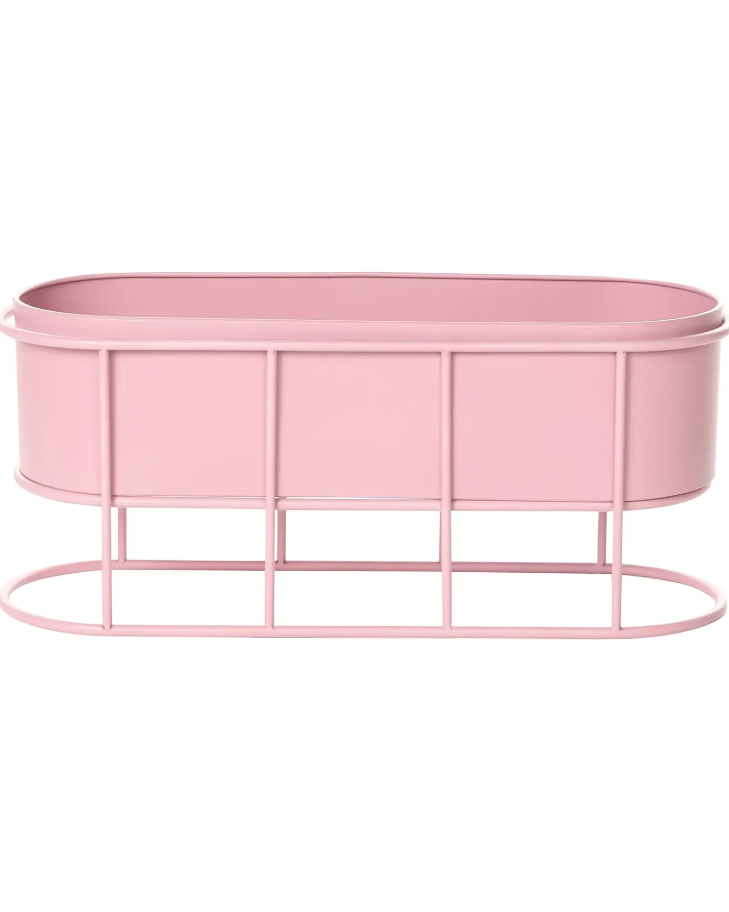 Outlet Beliani Supporto per vasi SUMIRE Metallo 64 cm Rosa
