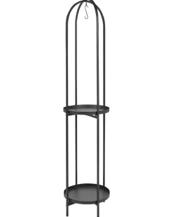 Clearance Beliani Supporto per vasi TAMARIX Metallo 35 cm Nero
