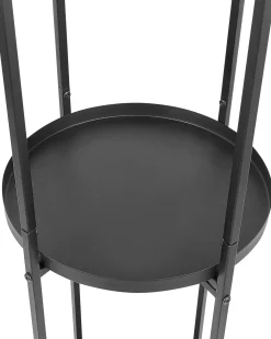 Clearance Beliani Supporto per vasi TAMARIX Metallo 35 cm Nero