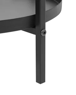 Clearance Beliani Supporto per vasi TAMARIX Metallo 35 cm Nero