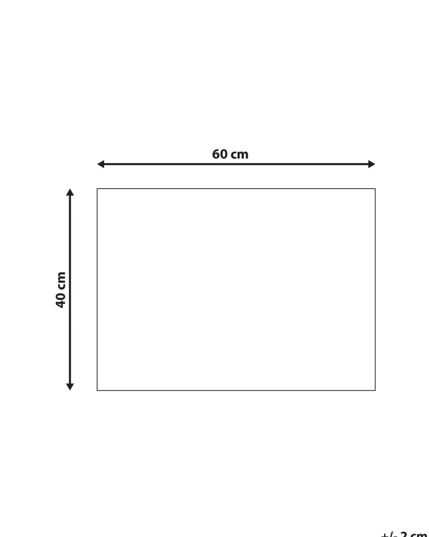 Clearance Beliani Tappetino da Ingresso ASIR Naturale 40 x 60 cm Testo Fibra di Cocco Naturale Nero