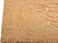 New Beliani Tappetino da Ingresso CAVITE Ape Fibra di Cocco Naturale