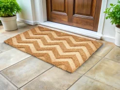 Outlet Beliani Tappetino da Ingresso ILOCOS 40 x 60 cm Fibra di Cocco Naturale