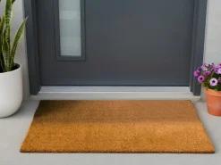 Best Beliani Tappetino da Ingresso LANAO 55 x 120 cm Fibra di Cocco Naturale