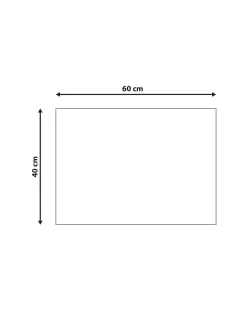 Clearance Beliani Tappetino da Ingresso SAKESAR 40 x 60 cm Fibra di Cocco Multicolore
